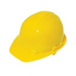 SAS Safety 7160-46 Hard Hat with Ratchet, Yellow (Box of 12)
